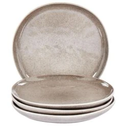 COSTMARY - Bijzetborden Set Van 4 - Grijs - Steengoed -Luxe Servieswinkel 88cc915244ae486bb09aa6628879bfff