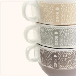 OTIX Soepkommen Met Oor Set Van 6 Stuks Soeptassen 500 Ml Diverse Kleuren -Luxe Servieswinkel 8a78a1a64f13438e968478dbcd61fa8d