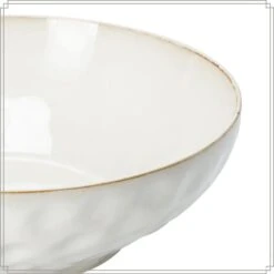 OTIX Saladeschaal Slakom Serveerschaal 2500ML Beige Keramiek -Luxe Servieswinkel 8ce5df57508e4a9597f1c4eac93b13fa