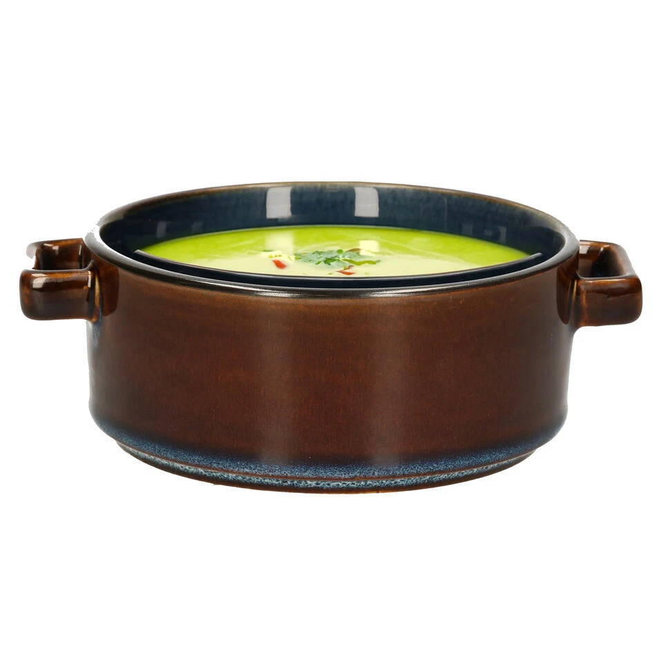 Cosy & Trendy Kommetjes - Porselein - D13 X 5.5 Cm - Blauw 2 Cosy & Trendy Kommetjes - Porselein - D13 X 5.5 Cm - Blauw - Afbeelding 2