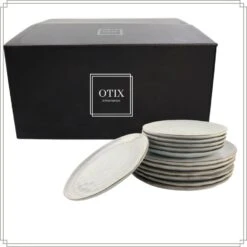 OTIX Serviesset 12 Delig Maple - Beige -Luxe Servieswinkel 8db6573d0e794e38bfa07d4591ccf824