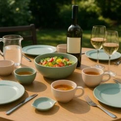 OTIX Serviesset 12 Stuks Aurora - Multikleur 12 OTIX Serviesset 12 Stuks Aurora - Multikleur -Luxe Servieswinkel 9503468b863244ddbccd9491b7e75a2c