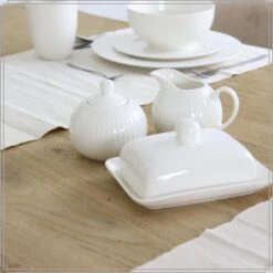 OTIX Melk En Suiker Set Melkkan Suikerpot Met Oor Wit Porselein LUNA 12 OTIX Melk En Suiker Set Melkkan Suikerpot Met Oor Wit Porselein LUNA -Luxe Servieswinkel 96b8929489b3425dbdf63bd2c1d3233d