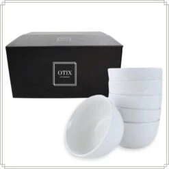 OTIX Soepkommen Zonder Oor Set Van 6 Schaaltjes Wit Porselein BIRCH -Luxe Servieswinkel 99ec2222e468440db3c2509d8b09f04d
