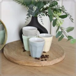 OTIX Koffie Kopjes 4 Stuks 250 Ml Zonder Oor Koffietassen Porselein 12 OTIX Koffie Kopjes 4 Stuks 250 Ml Zonder Oor Koffietassen Porselein -Luxe Servieswinkel 9c9a23c72ca245fea273594dc9a1bdef