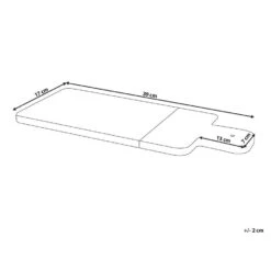 VOLOS - Dienblad - Wit - Hout -Luxe Servieswinkel 9d8213484759414b8fef8fa9fc23ec40