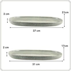 OTIX Serviesset Bordenset 6 Persoons 20-delig Serveerschaal Borden -Luxe Servieswinkel a042248fb28e4cca918c44137803933e