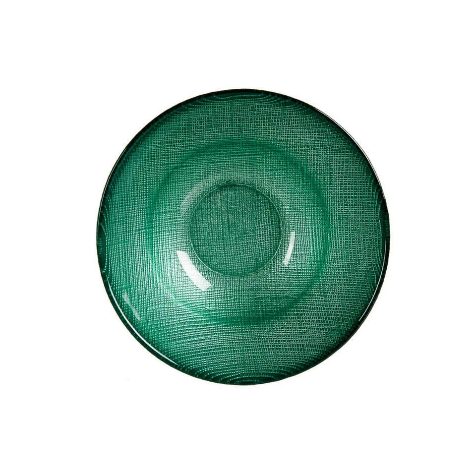 Vivalto Schaaltjes/kommetjes - Murano - Glas - Groen - D15 Cm 2 Vivalto Schaaltjes/kommetjes - Murano - Glas - Groen - D15 Cm - Afbeelding 2