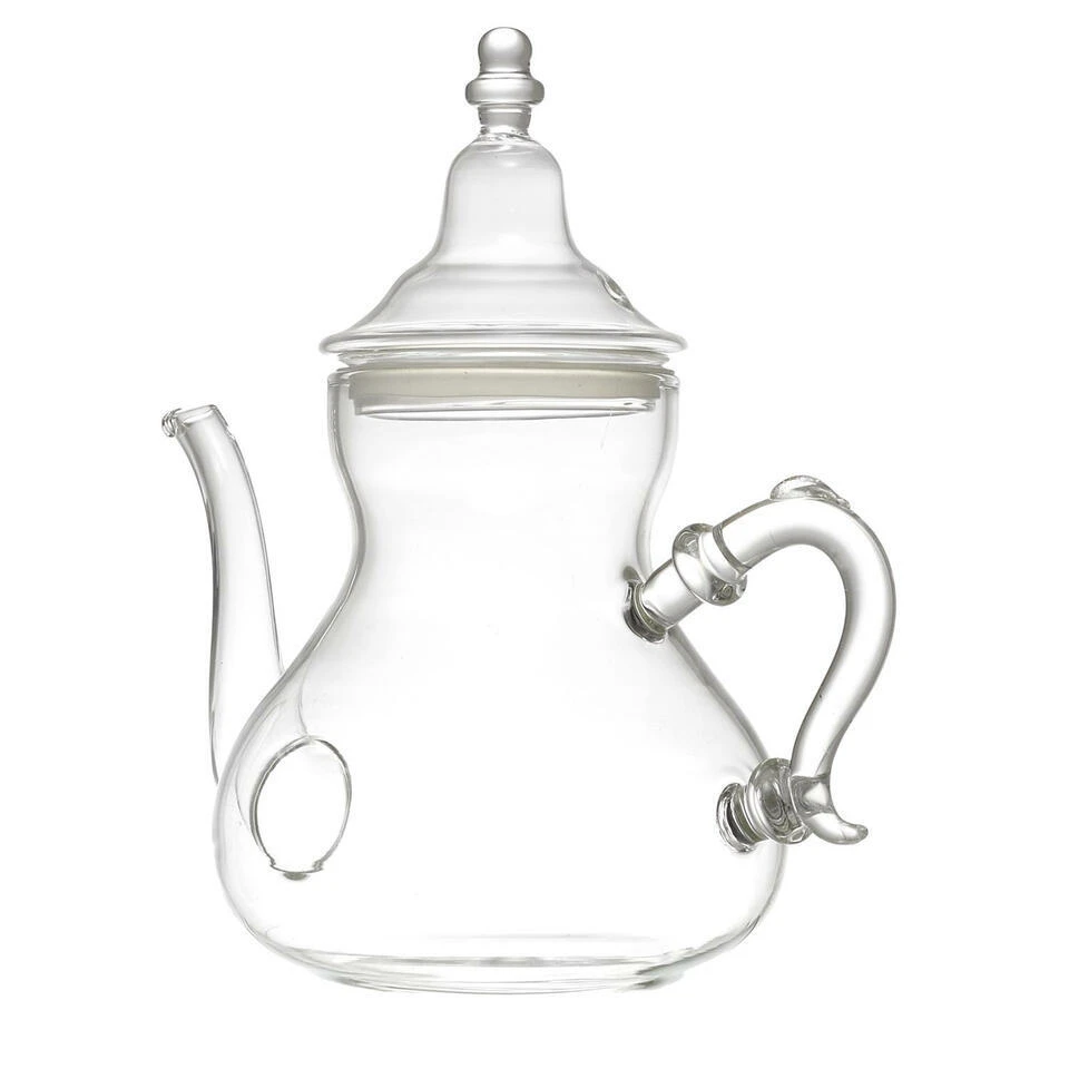 Home Deco Factory Theepot Marrakesh - Transparant - 800 Ml 4 Home Deco Factory Theepot Marrakesh - Transparant - 800 Ml - Afbeelding 4