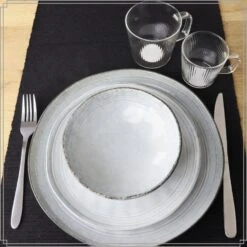 OTIX Dessert Ontbijt Bordenset 6 Persoons Blauw 21cm Keramiek BLUEBELL -Luxe Servieswinkel a892b1b4da8f48d7a2ee787e88115af4