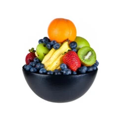 Excellent Houseware Salade/Serveerschaal - Deco Schaal - Glas - Donkerblauw - 28x12cm -Luxe Servieswinkel ab3d90a6cdad4861bccc085684a38c05