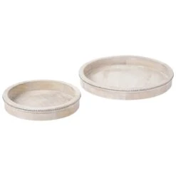 MANSOURA - Dienblad Set Van 2 - Lichtbruin - Mangohout 10 MANSOURA - Dienblad Set Van 2 - Lichtbruin - Mangohout -Luxe Servieswinkel ab7dd51c29364dd0a26797efbf552271