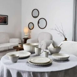 OTIX Diner Bordenset 6 Persoons Onderborden 32cm Wit Keramiek SOLIS 10 OTIX Diner Bordenset 6 Persoons Onderborden 32cm Wit Keramiek SOLIS -Luxe Servieswinkel b09dbf2e214c49189ab72289512980ba