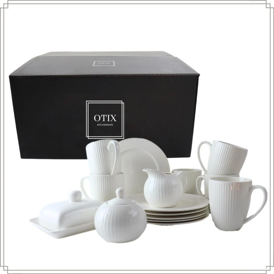 OTIX Serviesset 15-delig Ontbijtservies Bordenset 6-Persoons Ontbij... 12 OTIX Serviesset 15-delig Ontbijtservies Bordenset 6-Persoons Ontbij... - Afbeelding 12