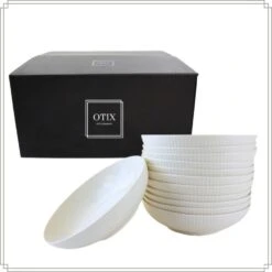 OTIX Pastaborden Bordenset 12 Persoons Diepe Borden Soepborden 20cm... -Luxe Servieswinkel b7b1eede122e403e836b7c1d6dfc22b5