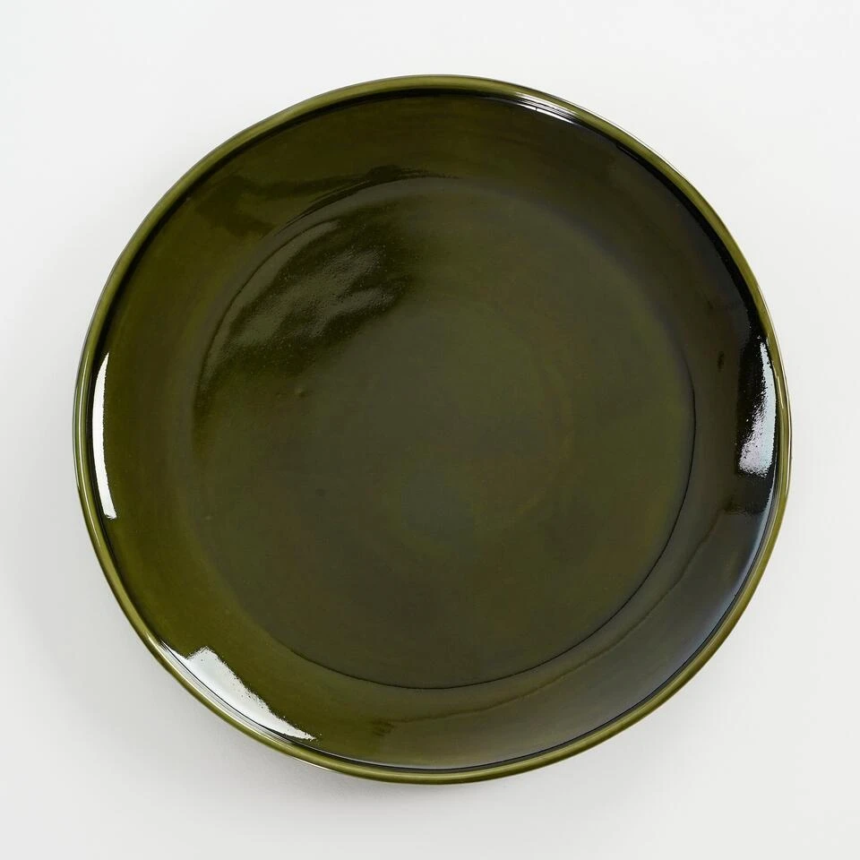 Mica Decorations Rhea Dinerbord - Ø27,5 Cm - Keramiek - Groen 4 Mica Decorations Rhea Dinerbord - Ø27,5 Cm - Keramiek - Groen - Afbeelding 4