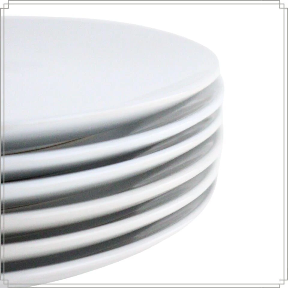 OTIX Dinerborden Bordenset 6 Persoons Wit 26cm Aardewerk ALDER 6 OTIX Dinerborden Bordenset 6 Persoons Wit 26cm Aardewerk ALDER - Afbeelding 6