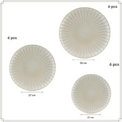 OTIX Serviesset 18 Delig Solis - Wit -Luxe Servieswinkel be789d60d7094533a39a090c6f1c9648