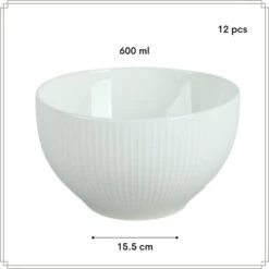OTIX Soepkommen Zonder Oor Set Van 12 Schaaltjes 600ml Wit Porselein 12 OTIX Soepkommen Zonder Oor Set Van 12 Schaaltjes 600ml Wit Porselein -Luxe Servieswinkel bf46bbd47ee34aaba88c842fdb3fad3c
