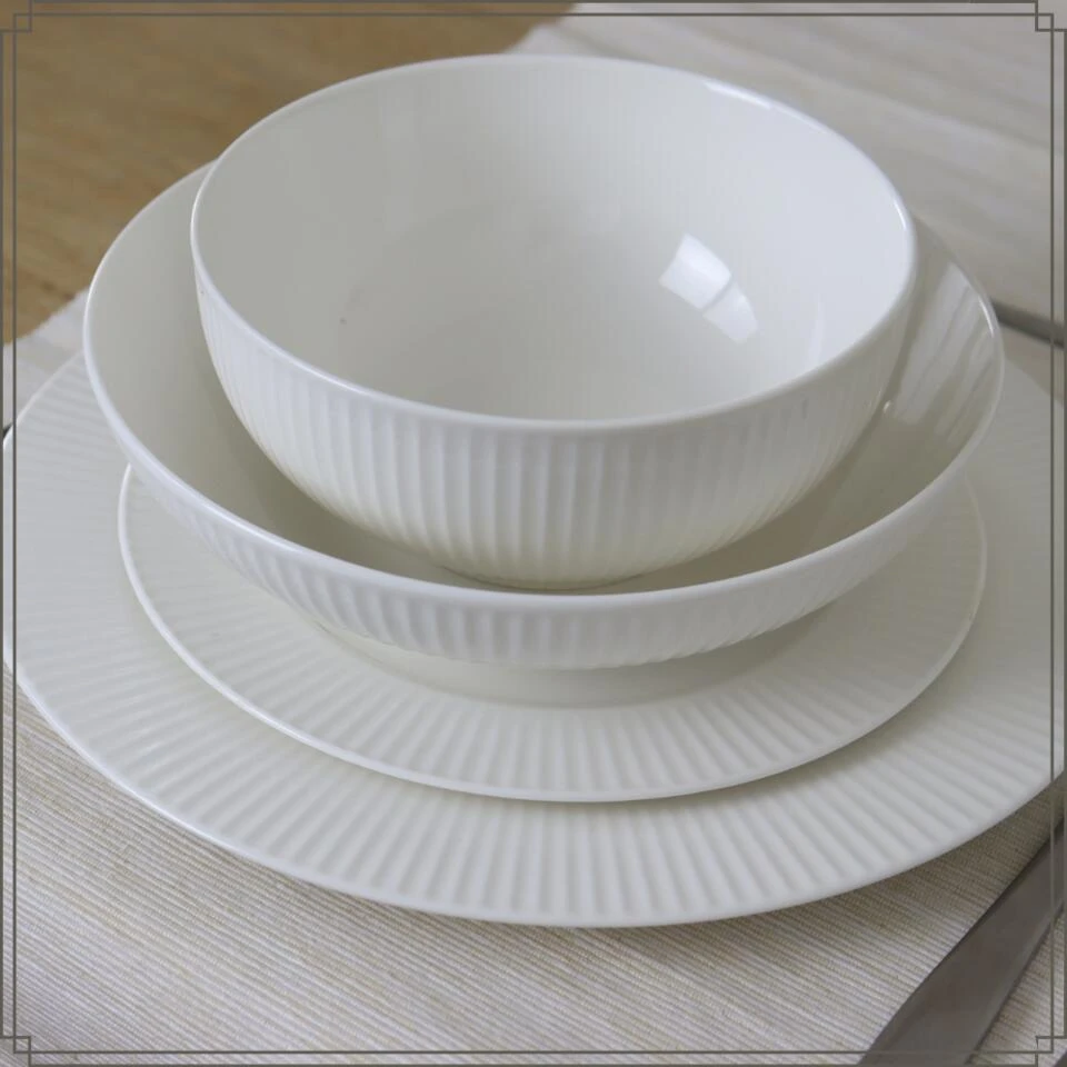 OTIX Soepkommen Zonder Oor Set Van 12 Schaaltjes 600ml Wit Porselein 4 OTIX Soepkommen Zonder Oor Set Van 12 Schaaltjes 600ml Wit Porselein - Afbeelding 4