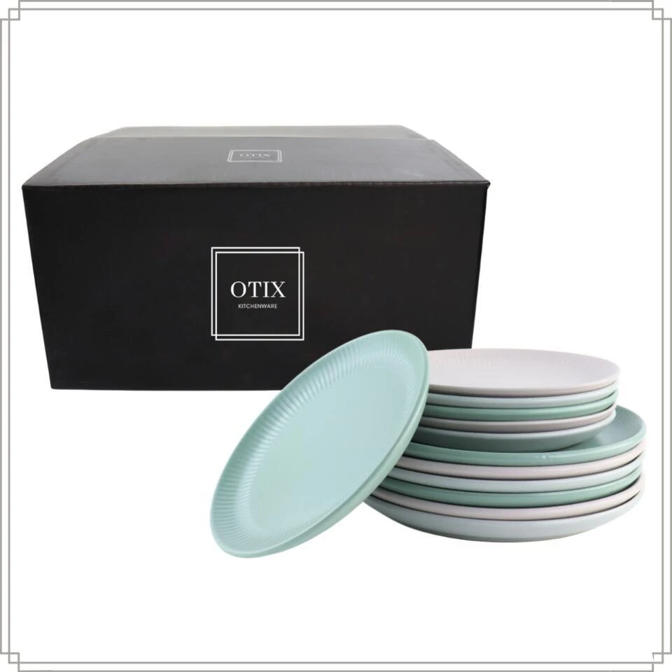 OTIX Serviesset 12 Stuks Aurora - Multikleur 9 OTIX Serviesset 12 Stuks Aurora - Multikleur - Afbeelding 9