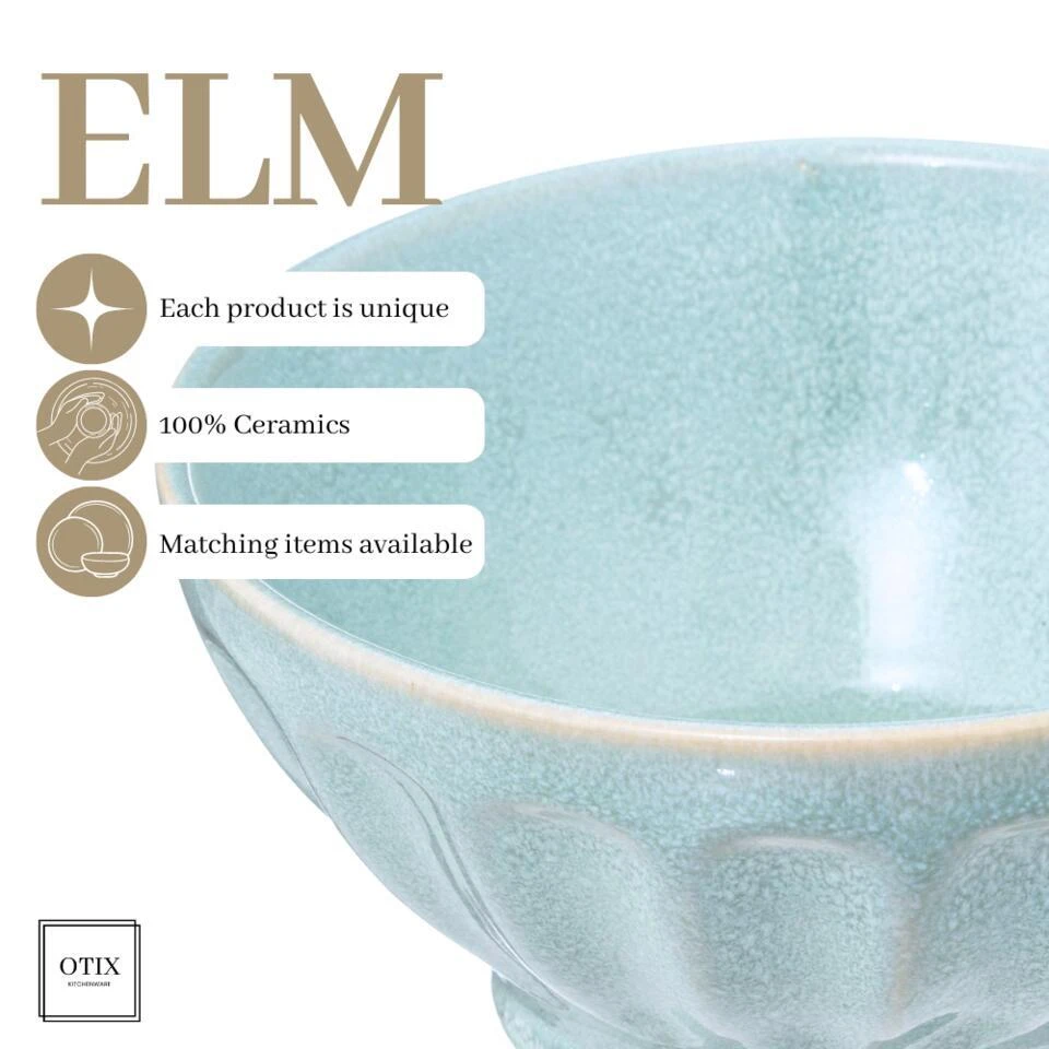 OTIX Soepkommen Zonder Oor Set Van 6 Schaaltjes 560ml Licht Blauw Aardewerk ELM 8 OTIX Soepkommen Zonder Oor Set Van 6 Schaaltjes 560ml Licht Blauw Aardewerk ELM - Afbeelding 8