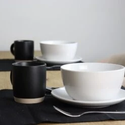 OTIX Soepkommen Zonder Oor Set Van 12 Schaaltjes Wit Porselein BIRCH -Luxe Servieswinkel c55a7b55a73a4b13b45b71cc8b83444d