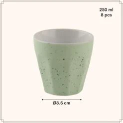 OTIX Koffie Kopjes 8 Stuks 250 Ml Zonder Oor Koffietassen Porselein 13 OTIX Koffie Kopjes 8 Stuks 250 Ml Zonder Oor Koffietassen Porselein -Luxe Servieswinkel c76f8d364ab049a38ec77fd2a97af6a5