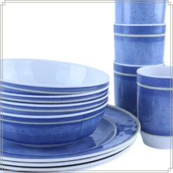 OTIX Serviessets 12 Delig Navara - Blauw 15 OTIX Serviessets 12 Delig Navara - Blauw -Luxe Servieswinkel c8a2238d75dc4edebcb96e96a5f96a51