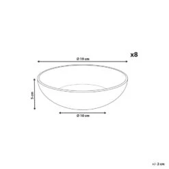 COSTMARY - Diepe Borden Set Van 8 - Grijs - Steengoed 11 COSTMARY - Diepe Borden Set Van 8 - Grijs - Steengoed -Luxe Servieswinkel ca19dc068c874908a9876e626d1d951a