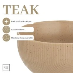 OTIX Soepkommen Zonder Oor Set Van 12 Schaaltjes 600ml Caramel TEAK 16 OTIX Soepkommen Zonder Oor Set Van 12 Schaaltjes 600ml Caramel TEAK -Luxe Servieswinkel cb248b5fdee94bbd9e021bbafd1da359