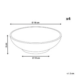 SESAME - Diepe Borden Set Van 4 - Lichtgrijs - Steengoed 11 SESAME - Diepe Borden Set Van 4 - Lichtgrijs - Steengoed -Luxe Servieswinkel cbddffb43de045b9818cbf581eb46a1d
