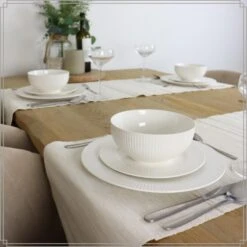 OTIX Serviesset 24-delig Bordenset 6-persoons Ontbijtborden Dinerbo... -Luxe Servieswinkel cc3ff311998147d28379c78fadbcf7b5