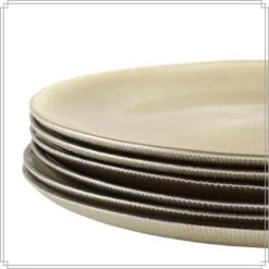OTIX Dinerborden Bordenset 6 Persoons Goud Onderborden Kerst 27cm -Luxe Servieswinkel cddc5f03cc714dc3a68d7444c889ca39