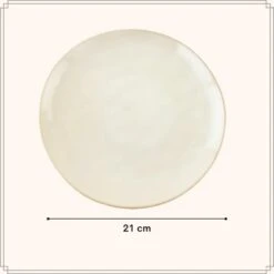OTIX Ontbijtborden Bordenset 6 Persoons Beige 21cm Keramiek 15 OTIX Ontbijtborden Bordenset 6 Persoons Beige 21cm Keramiek -Luxe Servieswinkel cf231b2331194a1f80bd2d049f27a9e9