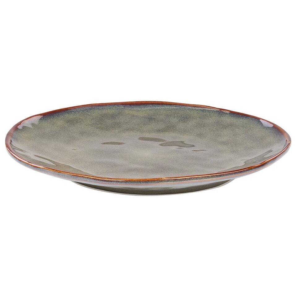 THYME - Serviesset 16 Delig - Donkergroen - Steengoed 12 THYME - Serviesset 16 Delig - Donkergroen - Steengoed - Afbeelding 12