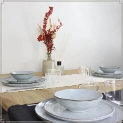 OTIX Soepkommen 12 Stuks Blauw Soeptassen 15cm Keramiek BLUEBELL 13 OTIX Soepkommen 12 Stuks Blauw Soeptassen 15cm Keramiek BLUEBELL -Luxe Servieswinkel d43cc1fb2980499d8a1079e101235304