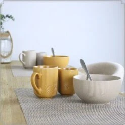 OTIX Koffiekopjes Set Van 12 Kopjes Met Oor 300ml Zonder Oor 190ml -Luxe Servieswinkel d7a98425b7bd486da999f9a92357379e