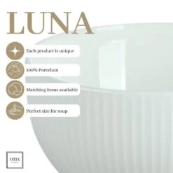 OTIX Soepkommen Zonder Oor Set Van 6 Schaaltjes 600ml Wit Porselein LUNA 14 OTIX Soepkommen Zonder Oor Set Van 6 Schaaltjes 600ml Wit Porselein LUNA -Luxe Servieswinkel dbc95b2b935748e9bd3c76c9a35b1faf