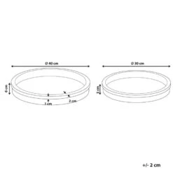 MANSOURA - Dienblad Set Van 2 - Lichtbruin - Mangohout 11 MANSOURA - Dienblad Set Van 2 - Lichtbruin - Mangohout -Luxe Servieswinkel de41acbe2856408680c9f124420e267c