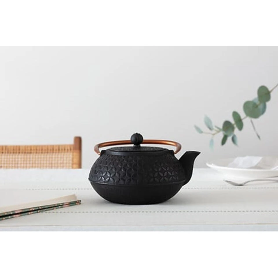 Merkloos Secret De Gourmet Theepot Essential - Gietijzer - Zwart - 1000 Ml 2 Merkloos Secret De Gourmet Theepot Essential - Gietijzer - Zwart - 1000 Ml - Afbeelding 2