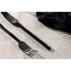 Hioshop WabiSabi Bestekset 24 Delen Roestvrij Staal Zwart -Luxe Servieswinkel e0519511928249b9bcf13a95a5f9cd3a