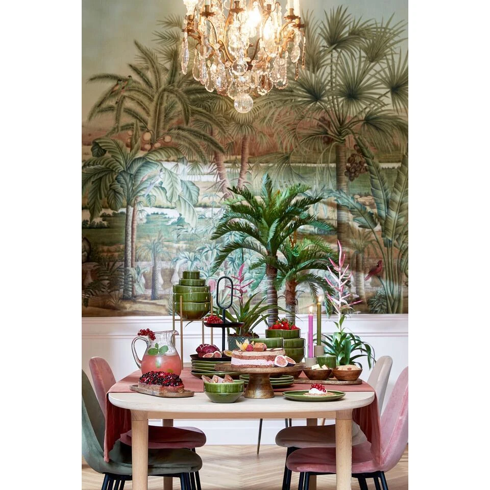 Mica Decorations Rhea Dinerbord - Ø27,5 Cm - Keramiek - Groen 8 Mica Decorations Rhea Dinerbord - Ø27,5 Cm - Keramiek - Groen - Afbeelding 8