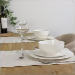 OTIX Ontbijtborden Bordenset 6 Persoons 20cm Dessertbord Ontbijtborden Wit Po... 11 OTIX Ontbijtborden Bordenset 6 Persoons 20cm Dessertbord Ontbijtborden Wit Po... -Luxe Servieswinkel e8d57893692a411dbed246e7b908ff41