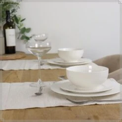 OTIX Soepkommen Zonder Oor Set Van 12 Schaaltjes 600ml Wit Porselein 9 OTIX Soepkommen Zonder Oor Set Van 12 Schaaltjes 600ml Wit Porselein -Luxe Servieswinkel e95be87dec3d4395aa082f25920b1b5d