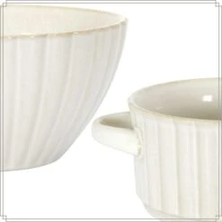 OTIX Soepkommen Set Van 12 Stuks Soeptassen Kommen Wit Keramiek SOLIS -Luxe Servieswinkel eb8b935aba1d498e8097c03794347460