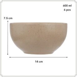 OTIX Soepkommen Zonder Oor Set Van 6 Schaaltjes 600ml Caramel Aardewerk TEAK 13 OTIX Soepkommen Zonder Oor Set Van 6 Schaaltjes 600ml Caramel Aardewerk TEAK -Luxe Servieswinkel ed26ae676a5d4161a6b1852d54e5f3a2
