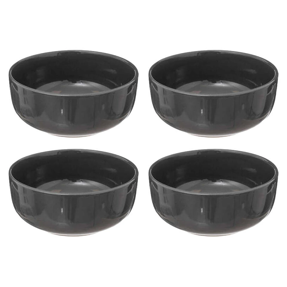 Secret De Gourmet Soepkommen/schalen - Santorini - Donkergrijs 4 Secret De Gourmet Soepkommen/schalen - Santorini - Donkergrijs - Afbeelding 4