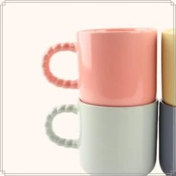 OTIX Espresso Kopjes Koffiekopjes Set Van 4 Koffietassen 120 Ml Aardewerk -Luxe Servieswinkel f17a4858d0a24ed086cdd47f44adf590