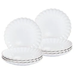 NETTLE - Bijzetborden Set Van 8 - Wit - Steengoed -Luxe Servieswinkel f21f619f16964784a2d7022af9f7cf5e